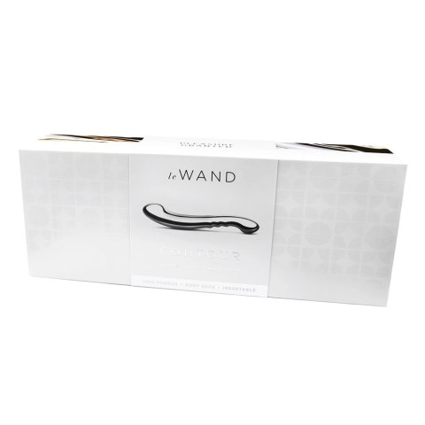 Le Wand Contour stalowy aplikator intymny dwustronny 27,9 cm Le Wand Contour stalowy aplikator intymny dwustronny 27,9 cm