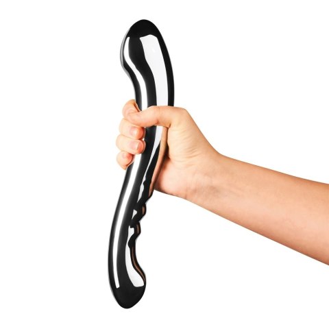 Le Wand Contour stalowy aplikator intymny dwustronny 27,9 cm Le Wand Contour stalowy aplikator intymny dwustronny 27,9 cm