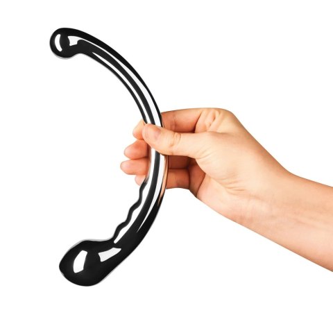 Le Wand Hoop - dwustronny masażer ze stali nierdzewnej 20,3 cm Le Wand Hoop - dwustronny masażer ze stali nierdzewnej 20,3 cm