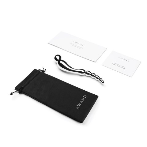 Le Wand Swerve stal nierdzewna dwustronny model 20,3 cm Le Wand Swerve stal nierdzewna dwustronny model 20,3 cm