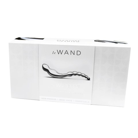 Le Wand Swerve stal nierdzewna dwustronny model 20,3 cm Le Wand Swerve stal nierdzewna dwustronny model 20,3 cm