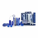 Loveboxxx Touch & Feel Starter Kit - 9-elementowy zestaw akcesoriow, niebieski