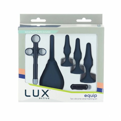 Lux Active Equip Zestaw Akcesoriow z 3 zatyczkami silikonowymi i gruszką Lux Active Equip Zestaw Akcesoriow z 3 zatyczkami silikonowymi i gruszką