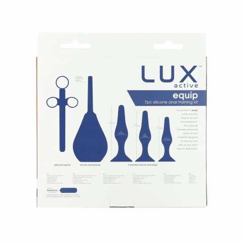 Lux Active Equip Zestaw Akcesoriow z 3 zatyczkami silikonowymi i gruszką Lux Active Equip Zestaw Akcesoriow z 3 zatyczkami silikonowymi i gruszką