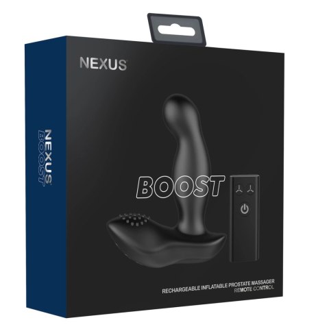 Nexus Boost Pro - Masażer punktowy z pompowaną końcowką i pilotem Nexus Boost Pro - Masażer punktowy z pompowaną końcowką i pilotem
