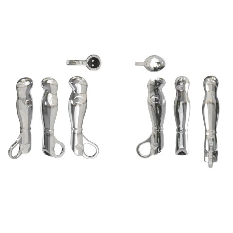 Nexus Fortis - aluminiowy masażer punktu P/G z wibracjami, wodoodporny Nexus Fortis - aluminiowy masażer punktu P/G z wibracjami, wodoodporny