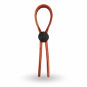 Rooster Ragnar Metallic Red pierścień regulowany silikonowy lasso
