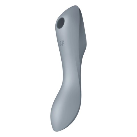 Satisfyer Curvy Trinity 3 Blue Grey - System Fali Powietrznej i Wibracji Satisfyer Curvy Trinity 3 Blue Grey - System Fali Powietrznej i Wibracji