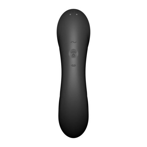 Satisfyer Curvy Trinity 4 Black - 3-funkcyjny masażer silikonowy IPX7 Satisfyer Curvy Trinity 4 Black - 3-funkcyjny masażer silikonowy IPX7