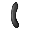 Satisfyer Curvy Trinity 4 Black - 3-funkcyjny masażer silikonowy IPX7