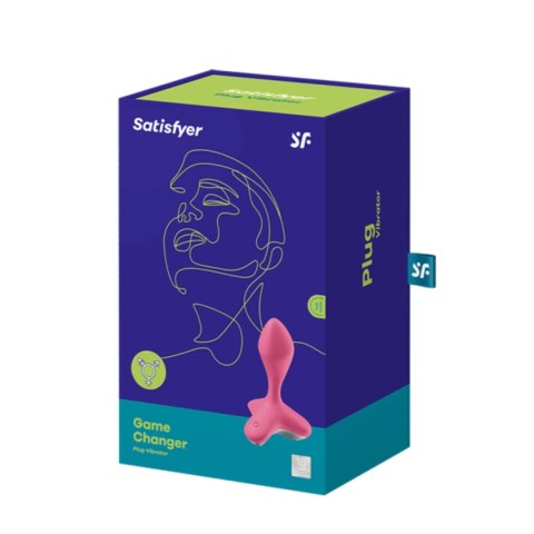 Satisfyer Game Changer Pink - Wibrujący anatomiczny model intymny IPX7 Satisfyer Game Changer Pink - Wibrujący anatomiczny model intymny IPX7