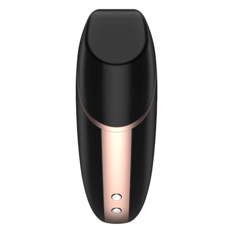 Satisfyer Love Triangle Black - Model z systemem Air Pulse i Bluetooth Satisfyer Love Triangle Black - Model z systemem Air Pulse i Bluetooth