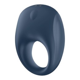 Satisfyer Strong One Ring - wibrujący pierścień silikonowy z aplikacją