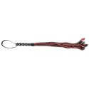 Sportsheets Saffron Braided Flogger pleciony pejcz ze sztucznej skory 61cm