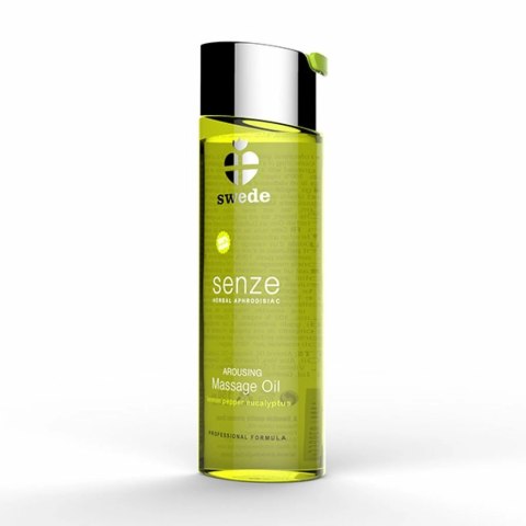Swede Senze Olejek do masażu Lemon Pepper Eucalyptus 150ml, wegański Swede Senze Olejek do masażu Lemon Pepper Eucalyptus 150ml, wegański