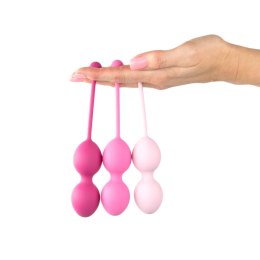FeelzToys FemmeFit Advanced Set 3 szt. - zestaw kulek treningowych Kegla