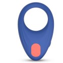 FeelzToys RRRING Date Night - silikonowy pierścień wibrujący USB, czarny