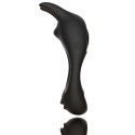 FeelzToys Zeus Black - Pierścień wibrujący z podwojnym napędem, czarny
