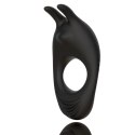 FeelzToys Zeus Black - Pierścień wibrujący z podwojnym napędem, czarny