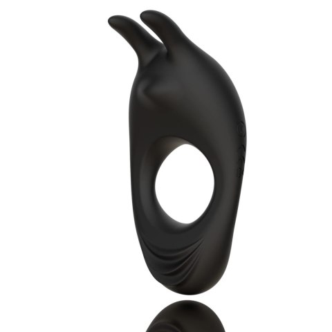 FeelzToys Zeus Black - Pierścień wibrujący z podwojnym napędem, czarny FeelzToys Zeus Black - Pierścień wibrujący z podwojnym napędem, czarny
