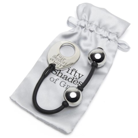 Fifty Shades of Grey Inner Goddess Mini - kulki Kegla, srebrne, 85g Fifty Shades of Grey Inner Goddess Mini - kulki Kegla, srebrne, 85g