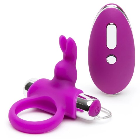 Happy Rabbit Pierścień Silikonowy z Pilotem - 30 Trybow Wibracji Happy Rabbit Pierścień Silikonowy z Pilotem - 30 Trybow Wibracji