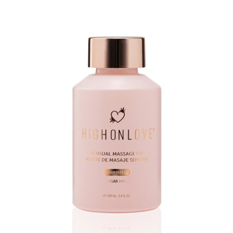 HighOnLove Zestaw Objects of Luxury - masażer silikonowy i olejek konopny HighOnLove Zestaw Objects of Luxury - masażer silikonowy i olejek konopny