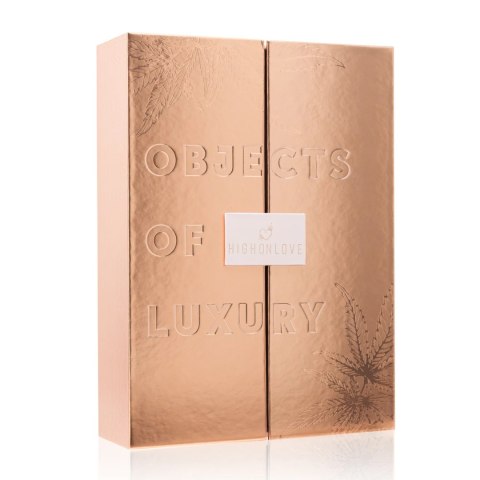HighOnLove Zestaw Objects of Luxury - masażer silikonowy i olejek konopny HighOnLove Zestaw Objects of Luxury - masażer silikonowy i olejek konopny