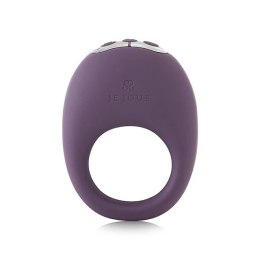 Je Joue Mio Purple - pierścień wibrujący, silikonowy, wodoodporny