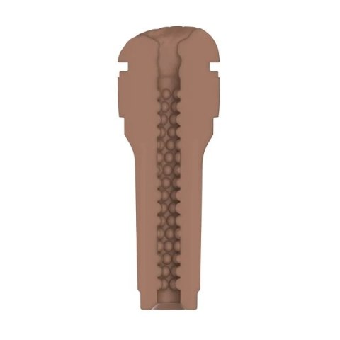 KIIROO Feel Stroker Mid Brown - system intymny RealFeel 200x84mm KIIROO Feel Stroker Mid Brown - system intymny RealFeel 200x84mm