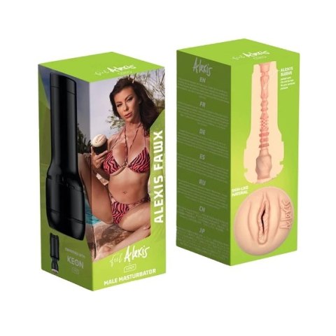 KIIROO Stars Collection Feel Alexis Fawx - model anatomiczny 200x84 mm KIIROO Stars Collection Feel Alexis Fawx - model anatomiczny 200x84 mm