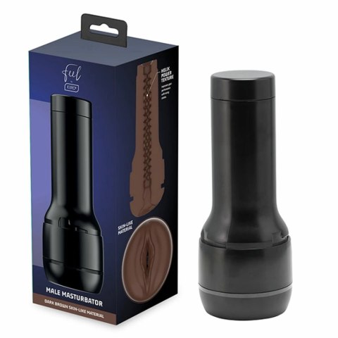 Kiiroo Feel Stroker Dark Brown - nowoczesna maszyna intymna 20 cm