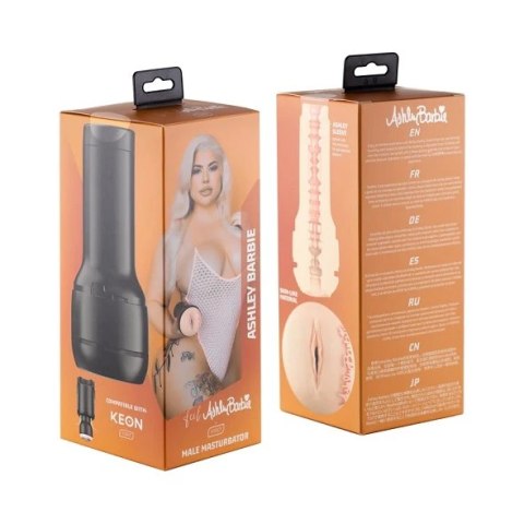 Kiiroo Stars Collection Strokers Feel Ashley Barbie - model anatomiczny TPE 20 cm Kiiroo Stars Collection Strokers Feel Ashley Barbie - model anatomiczny TPE 20 cm