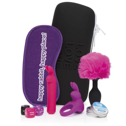 Lovehoney Happy Rabbit Couples Pleasure Kit 7-częściowy zestaw dla par USB Lovehoney Happy Rabbit Couples Pleasure Kit 7-częściowy zestaw dla par USB