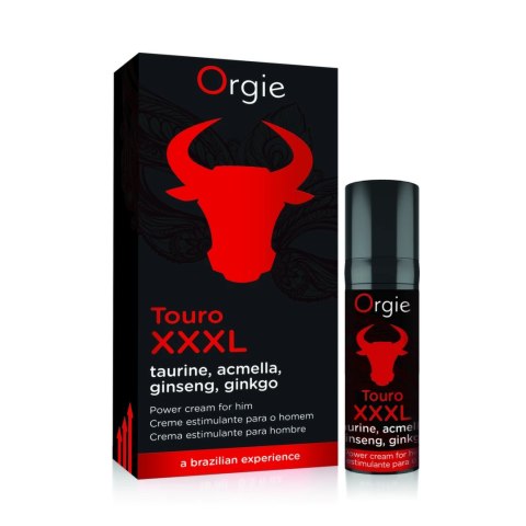 Orgie Touro XXXL Krem do pielęgnacji intymnej dla mężczyzn 15 ml Orgie Touro XXXL Krem do pielęgnacji intymnej dla mężczyzn 15 ml