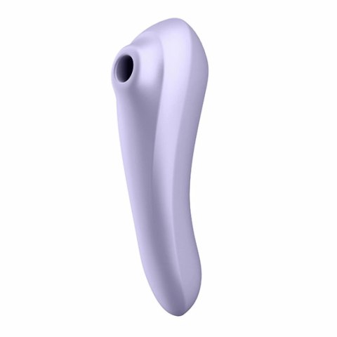 Satisfyer Dual Pleasure Mauve - urządzenie powietrzno-wibrujące Bluetooth Satisfyer Dual Pleasure Mauve - urządzenie powietrzno-wibrujące Bluetooth