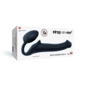 Strap-On-Me Bendable Black M - Model anatomiczny bez paska, silikonowy