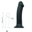 Strap-On-Me Bendable Model Dual Density Czarny XL silikonowy 20cm