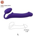 Strap-On-Me Bendable Strap-On L fioletowy silikonowy model anatomiczny