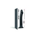Strap-On-Me Dual Density Bendable Model Black L - silikonowy, 19 cm