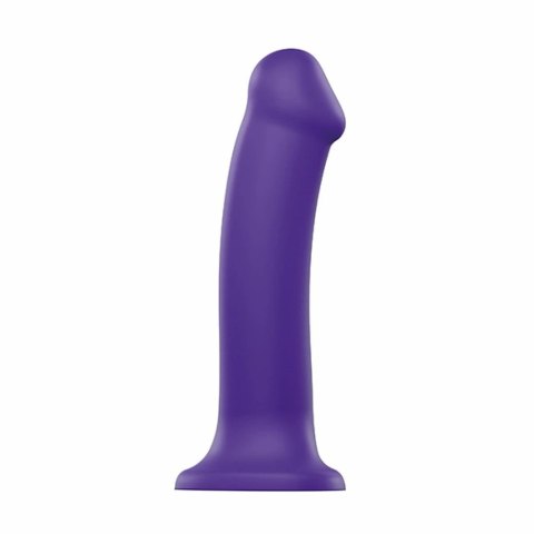 Strap-On-Me Dual Density Bendable Model L Fioletowy 19 cm Strap-On-Me Dual Density Bendable Model L Fioletowy 19 cm