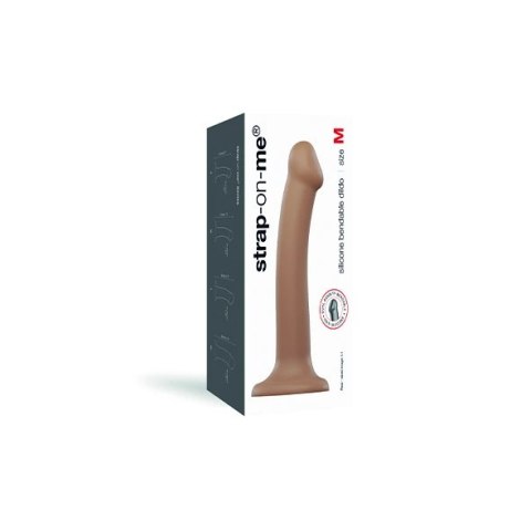 Strap-On-Me Dual Density Model Bendable Caramel M - silikonowy, elastyczny Strap-On-Me Dual Density Model Bendable Caramel M - silikonowy, elastyczny