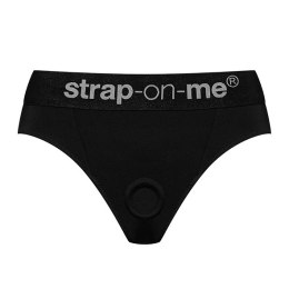 Strap-On-Me Harness Heroine L - uprząż z elastycznym pasem, czarna