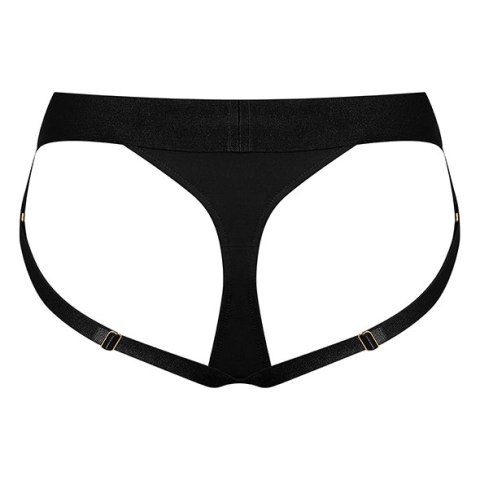 Strap-On-Me Heroine M - ergonomiczna uprząż z mikrofibry i tiulu Strap-On-Me Heroine M - ergonomiczna uprząż z mikrofibry i tiulu