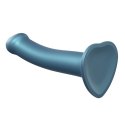 Strap-On-Me Mono Density Metallic Shine Duck Blue 18 cm silikonowy model