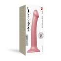 Strap-On-Me Mono Density Model Metallic Shine Old Rose 18 cm silikon
