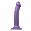 Strap-On-Me Mono Density Purple Shine - model z przyssawką, 18 cm