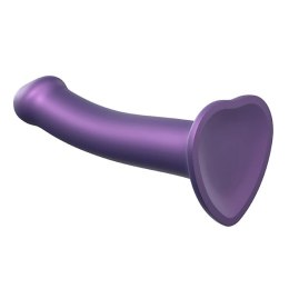 Strap-On-Me Mono Density Purple Shine - model z przyssawką, 18 cm