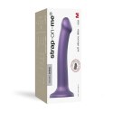 Strap-On-Me Mono Density Purple Shine - model z przyssawką, 18 cm