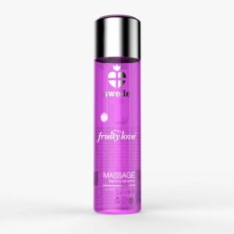 Swede Fruity Love Massage Sweet Raspberry Rhubarb 120ml - Olejek do masażu
